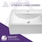 Anzzi Vitruvius Ceramic Vessel Sink in White LS-AZ116 - alternate 2
